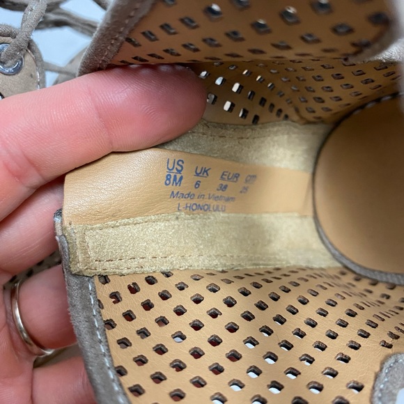 FRANCO SARTO Honolulu Cage Lace Up Heeled Sandal - Picture 8 of 11